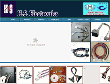 Tablet Screenshot of hselectronics.org